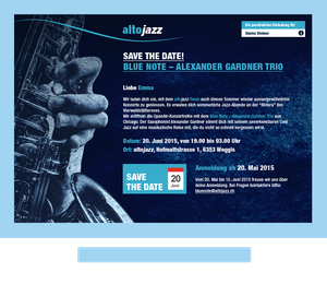 Persoenliche Einladung fuer jeden Gast